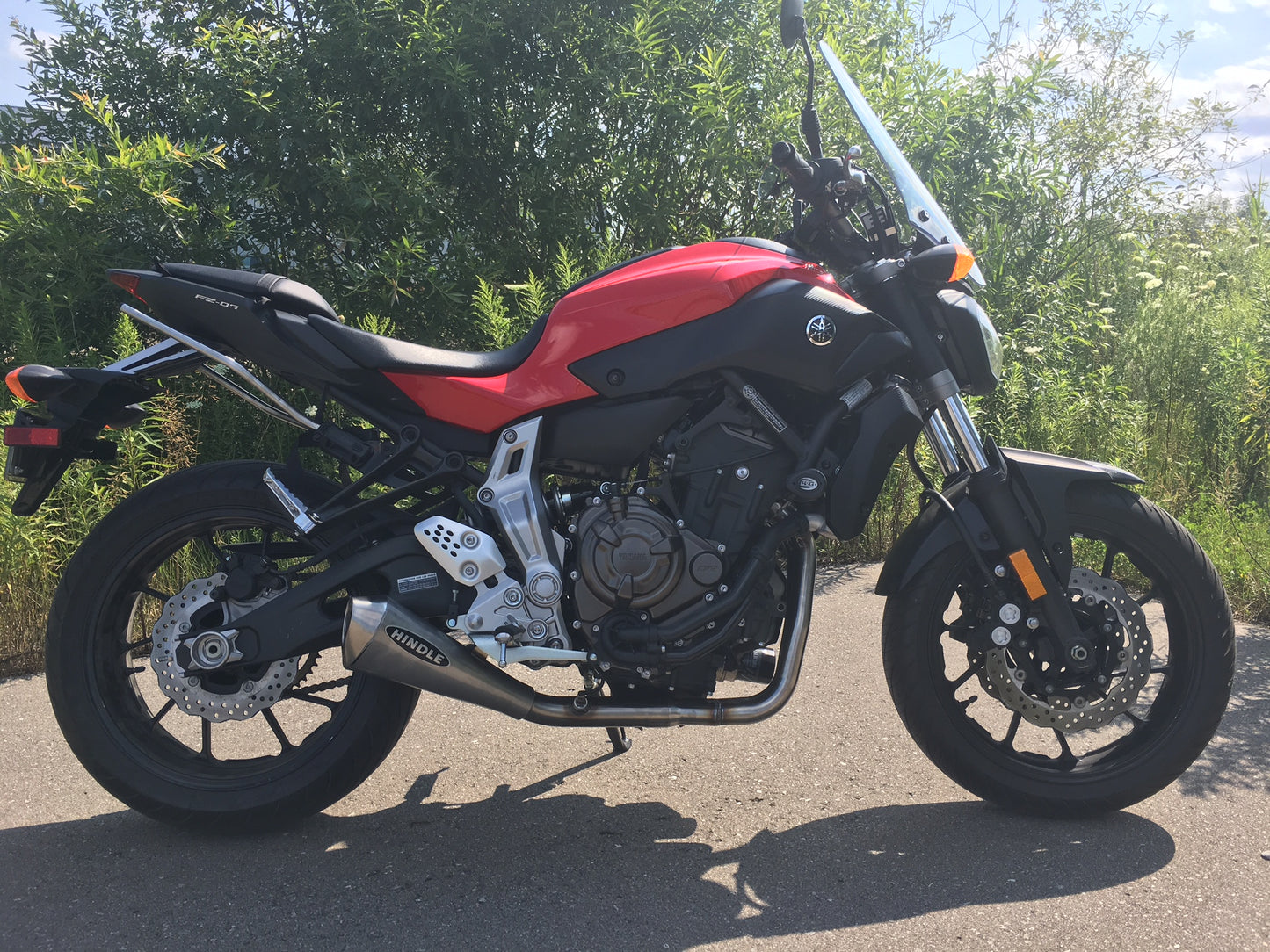 2015-2025 YAMAHA FZ-07/MT-07 Evo Megaphone Stainless Full System