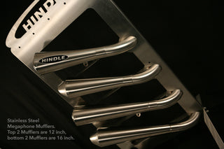 RRR/HINDLE MEGAPHONE MUFFLERS