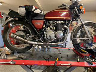 1972-1974 HONDA CB350F/(1975-1977)CB400F RRR/HINDLE VINTAGE EXHAUST