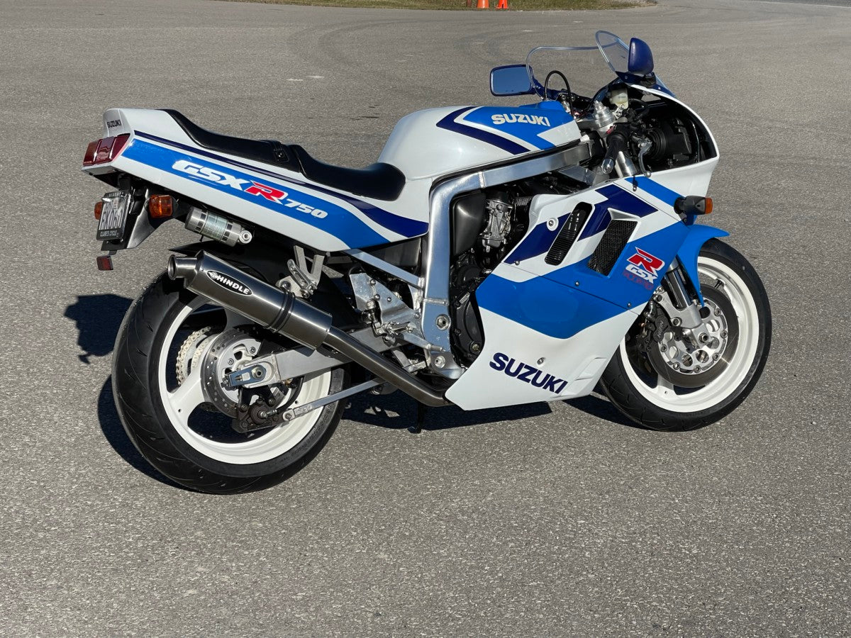 1990-1991 & 1190-1992 (USA) SUZUKI GSXR750 RRR/HINDLE VINTAGE EXHAUST
