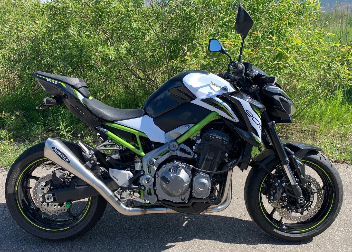 2017-2025 KAWASAKI Z900 Evolution Megaphone Stainless Full System