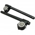 Woodcraft 3 Piece Split Clip-on Assembly 53MM with Extra Long Black Bars